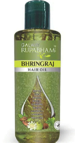 Green 200 Ml Liquid Form Herbal Bhringraj Hair Oil With 3 Months Shelf Life