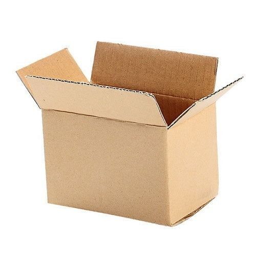 24x16x20 Inches Rectangular Plain Kraft Paper 3 Ply Corrugated Box