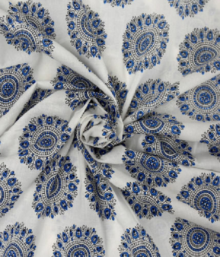 Plain 25X2 Meter Premium Quality And Lightweight Printed Cotton Fabrics 