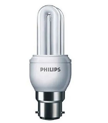 White 5 Watt Premium Quality Power Plain Ceramic Ip33 Cfl Light Bulb