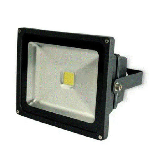 Black 60 Watt Power Durable Rectangular Metal Led Halogen Floodlight