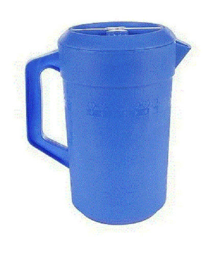 Blue Color Coated 2.5 Litre Capacity Plastic Water Jug 