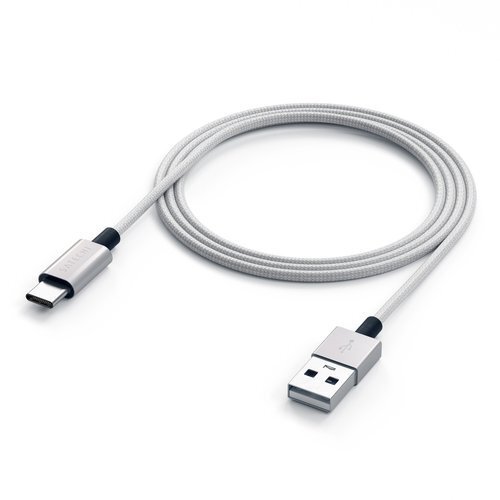 Electric 1 Meter Length White Usb Data Cable For Mobile Charger