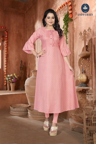 50 Long Kurti Designs for You to be the TRENDSETTER! - LooksGud.com-thanhphatduhoc.com.vn