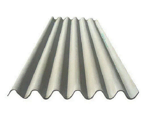 Premium Quality 5X3 Feet Rectangular Plain Cement Roofing Sheet Heat Transfer Coefficient: 25 Degree Celcius