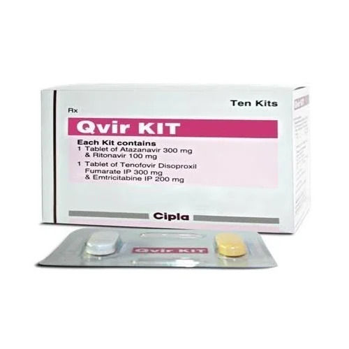 QVIR KI Tablets - Allopathic Anti-Retroviral Remedy , Oral Consumption for HIV-1 Treatment, Store at 15-25ºC