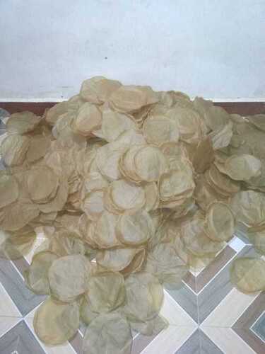 Raw Potato Papad With Crispy And Crunchy Texture