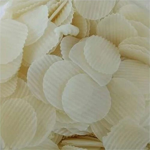 Round Potato Fryums - Whole Wheat, 25 Grams | Hand Made, Crunchy Texture, Delicious Taste, No Added Preservatives, Easy To Eat, Ready To Cook, Salty Flavor