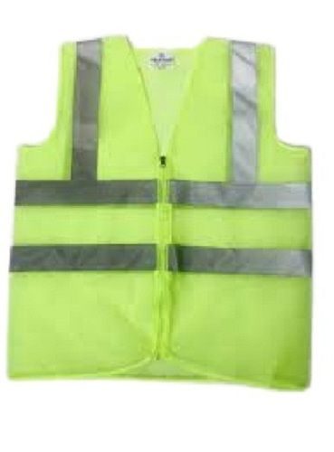 Daily Wear Regular Fit Sleeveless V Neck Polyester Safety Jacket