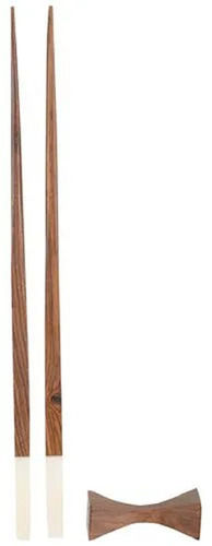 Brown Wood Chopstick Stand