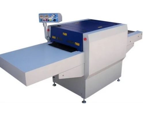 Blue And White 1.5 Kilowatt 240 Voltage Paint Coated Automatic Stainless Steel Fusing Machine