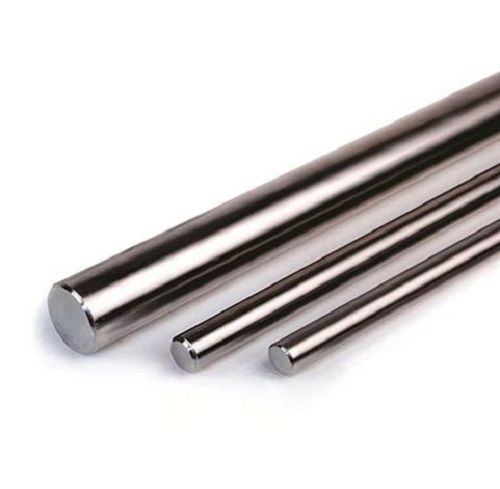 Silver 2 Inch Thick Round Stainless Steel Rods For Constructional Purpose