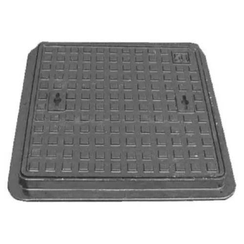 21X21 Inches Square Cast Iron Manhole Covers For Construction Use  Capacity: 00 M3/Hr