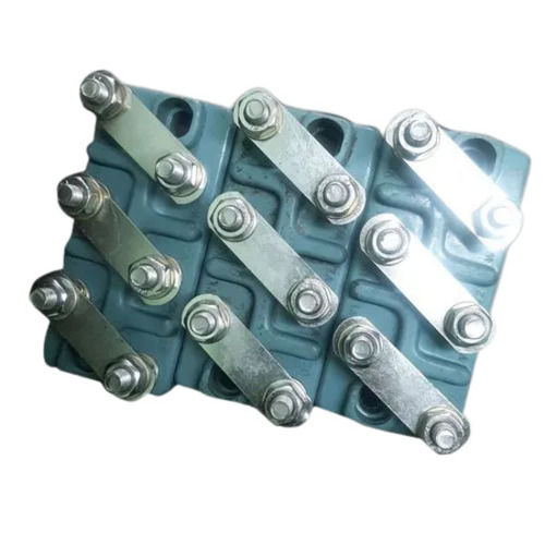 Blue And Silver 220 Voltage 16 Ampere Motor Terminal Block For Electric Fittings Use