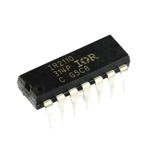 Black 3.3 Volts Silicon And Aluminum Integrated Circuit For Industrial Use