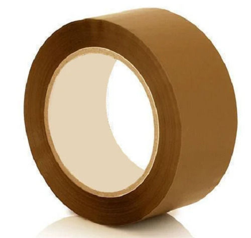 Brown 30 Meter Long Single Sided Adhesive Tape Roll For Packaging Purpose 