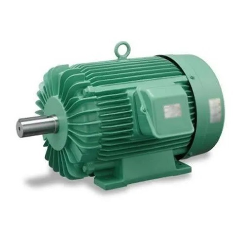 Green 3000 Rpm 415 Volt And 50 Hertz Electric Three Phase Greaves Motor