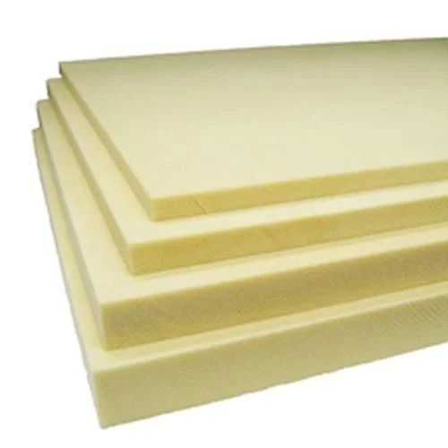 50 MM Thick Light Weight Rectangular Plain Polyurethane Foam