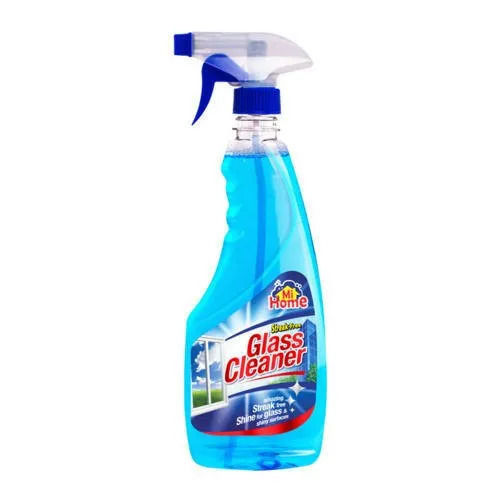 Blue 500 Milliliter Pack Size Liquid Glass Cleaner