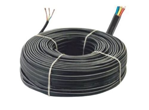 55 Meter Copper Conductor Three Core Flat Submersible Cable Application: Industrial