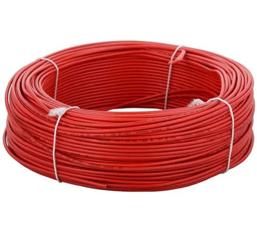 Red 90 Meter Long Copper And Pvc House Wires