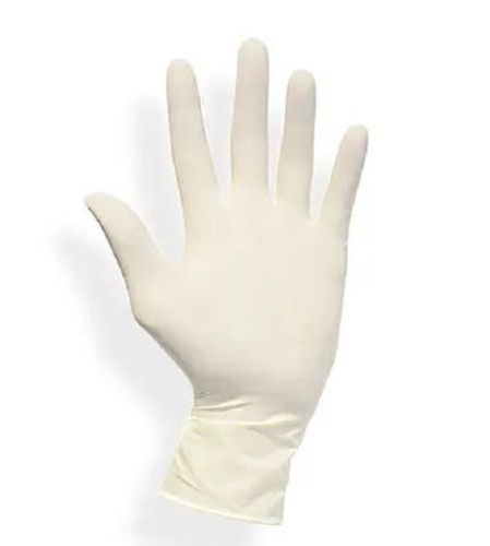Full Finger Plain Latex Disposable Examination Gloves For Medical Purposes