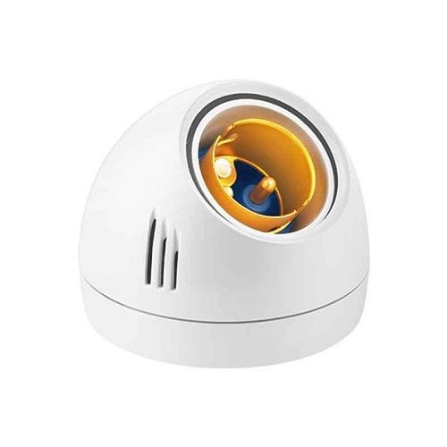 White Modular Plastic Angle Bulb Holder