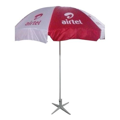 Rainy Multicolor Printed Foldable Polyester And Plastic Handle Promotional Umbrella