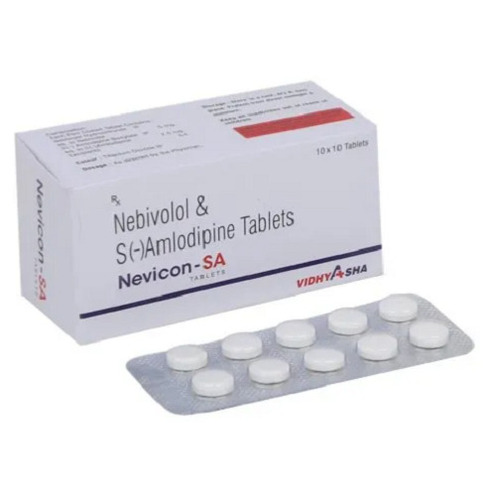 नेबिवोलोल और एम्लोडिपाइन टैबलेट 10X10 टैबलेट सामान्य दवाएं