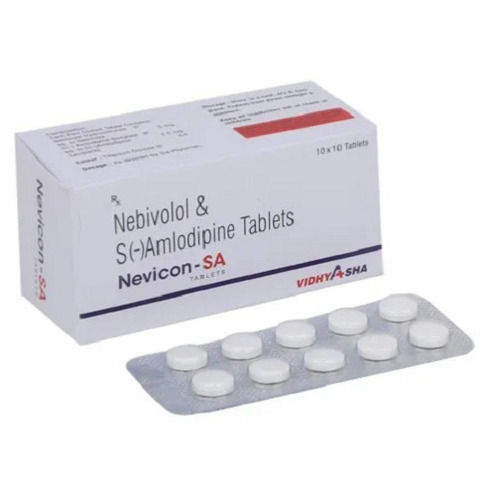 Nebivolol And Amlodipine Tablets 10X10 Tablets General Medicines