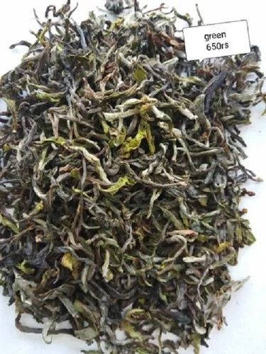 Organic Dried Solid Antioxidant Refreshing Taste Healthy Green Tea Leaves