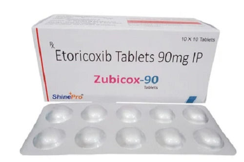 Pack Of 10X10 90 Mg Etoricoxxib Tablet Age Group: Adult