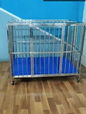 Portable Anti Corrosive Stainless Steel Dog Cage