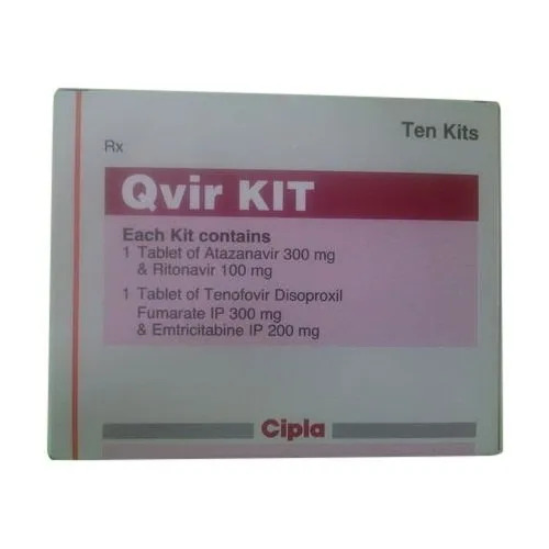 QVIR KI Anti-Retroviral Tablets - Allopathic Oral Form, Indicated for HIV-1 Treatment, Store at Room Temperature