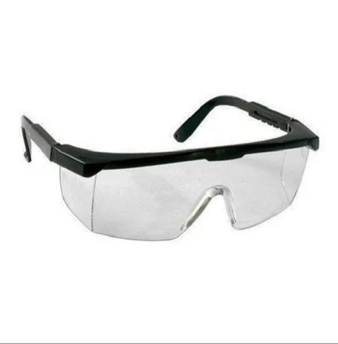 Black Single Layer Disposable Reusable Waterproof Unisex Plastic Safety Glasses