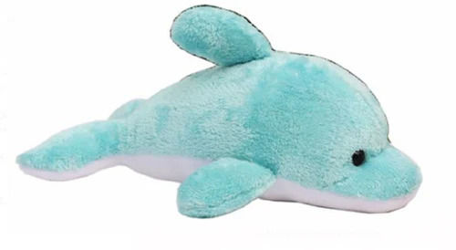 Soft And Cuddly Flexible Lightweight Fur Stuffed Cotton Dolphin Soft Toys