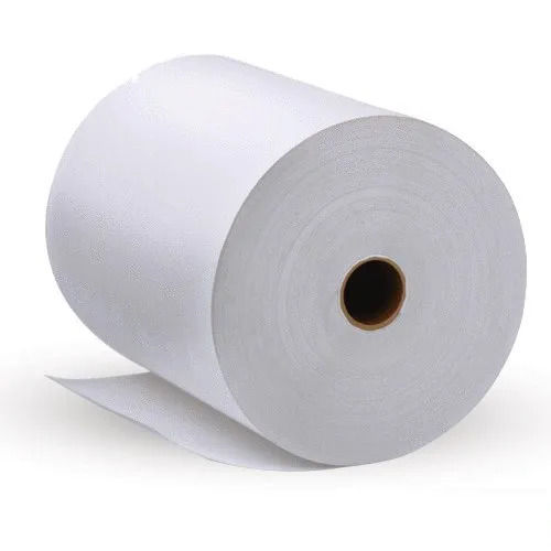 Strong Stiff Salt Gelatine Starch Single Coated Wood Pulp Thermal Paper Rolls Size: 70Mm