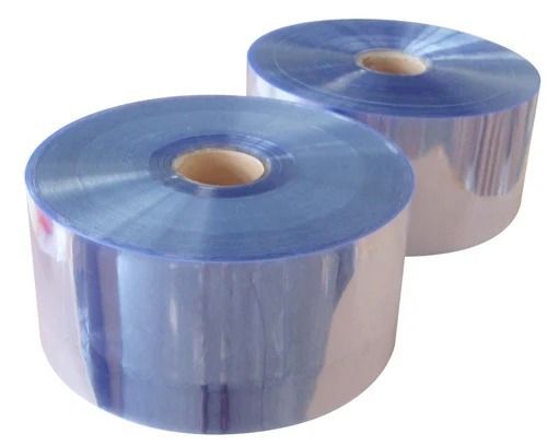 Smooth Surface 0.12 Mm Thick Plain And Transparent Packaging Poly Vinyl Chloride Blister Film