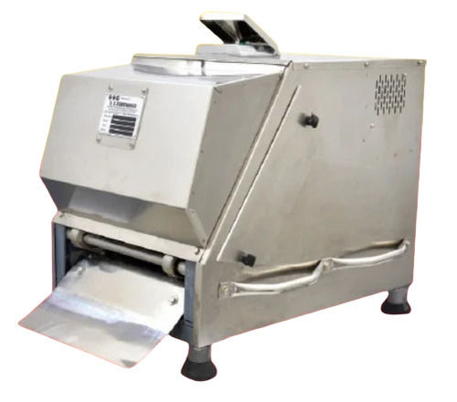 Silver 1 Hp Motor Chapati Pressing Machine For Commercial Use