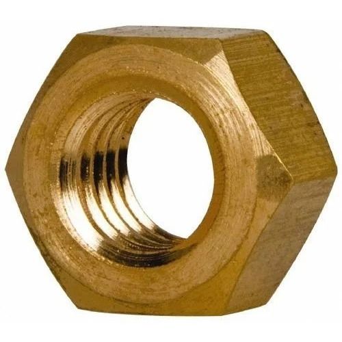 1 Inches Galvanized Full Threaded Brass Hex Nuts