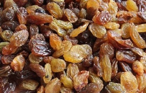 Brown 10% Moisture Non Glutinous Sweet Taste Malayeri Raisins