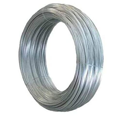 Silver 100 Meter 4Mm Thick Corrosion Resistance Galvanized Iron Binding Wire