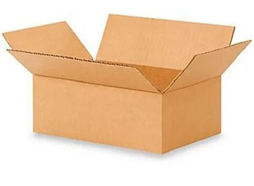 Brown 2.5 Kilogram Capacity Rectangular 3 Ply Corrugated Box