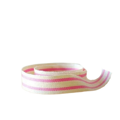 2 Mm Thick 2 Inches Wide Striped Double Sided Cotton Tape