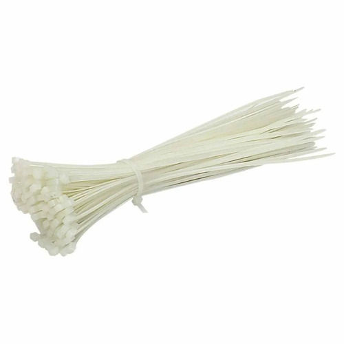 White 220 Mm 320 Grams Plastic Cable Tie For Locking Purpose