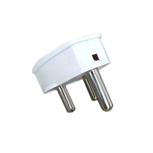 220 Volt 15 Amp 50 Hertz Poly Carbonate Three Pin Plug Top  Application: Electric Fitting