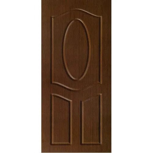 Brown 35 Mm Thick Termite Proof Polished Finish Solid Wood Kitchen Door 