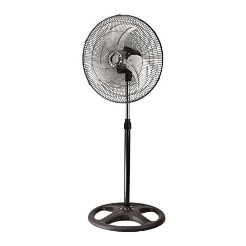 50 Watt 220 Voltage 450 Mm Sweep Floor Mounted Electrical Pedestal Fans Blade Material: Aluminium