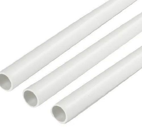 6 Meter Plain Round Seamless Pvc Water Pipes Application: Construction