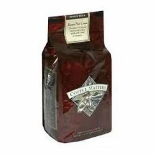 Brown 6X4 Inches Offset Printed Glossy Laminated Plastic Coffee Pouch